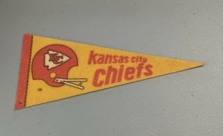 Kansas City Chiefs Vintage Mini Pennant 4 " X9 " Nfl Football 3