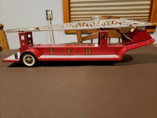 Vintage Tonka Hook And Ladder Fire Truck Trailer Only