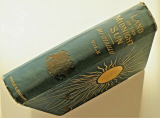 1881 The Land Of The Midnight Sun,  Volume Ii,  By Paul Du Chaillu 1st Edition