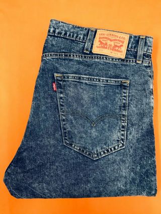 Levi Strauss 512 Blue Vintage Jeans Size 40 X 30