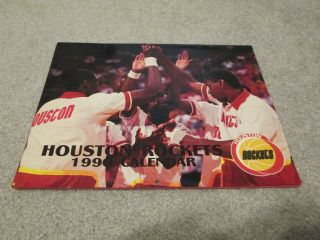 Houston Rockets 1990 Calendar W/akeem,