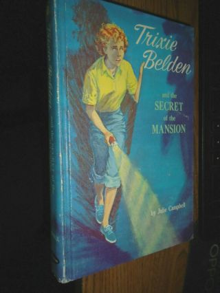 Trixie Belden Book 1 Secret Of The Mansion,  Deluxe Edition,  Whitman Hardcover