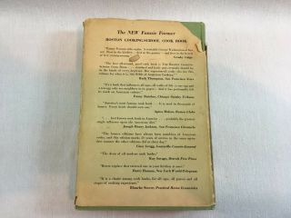 Vintage 1951 The Fannie Farmer Boston Cooking - School Cook Book (BC202) 3