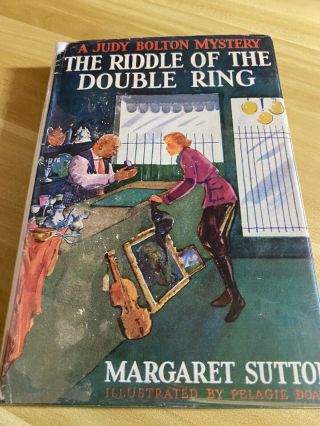 Judy Bolton Mystery 10 The Riddle Of The Double Ring By Margaret Sutton