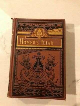 The Iliad Of Homer  Trans By Alexander Pope W/intro.  By Rev.  T.  A.  Buckley 1884