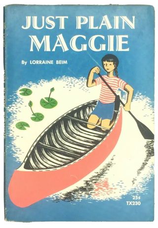 Just Plain Maggie By Beim,  Lorraine 1964 Vintage Scholastic Pb