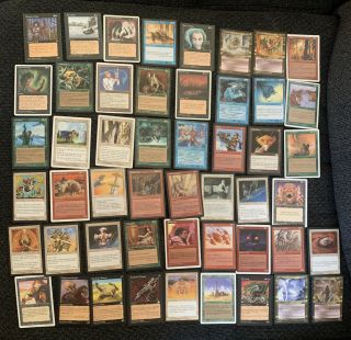 Vintage Magic The Gathering Cards 1994 - 1998