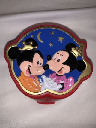 Mickey Mouse And Minnie Mouse Polly Pocket Bluebird 1995 Disney