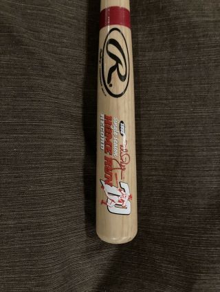 1998 Rawlings Single Season Home Run Record Mark Mcgwire Mini Baseball Bat