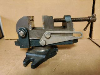 Vintage Craftsman 2 - 1/2  Jaw Angle Drill Press Vise Machinist Vice