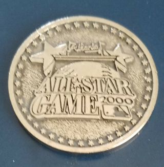 Mlb 2000 Atlanta All - Star Game Commemorative Coin/token Collector 