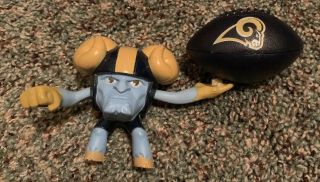 Nfl Los Angeles Rams/st Louis Figure Helmet Football Cake Topper
