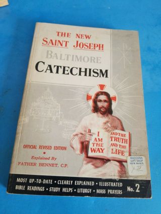 Vtg The Saint Joseph - - Baltimore Catechism - - Offical Revised Edition No.  2