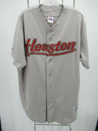 C3253 Majestic Mlb Houston Astros Berkman 17 Baseball Jersey Size Xl