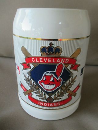 Vintage Cleveland Indians Coffee Mug Chief Wahoo 1995 Baseball Division Series