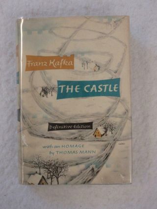 Franz Kafka The Castle Definitive Edition Alfred Knopf 1969 10th Printing