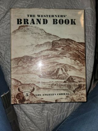1969 The Westerners Brand Book 5 Los Angeles Corral 112