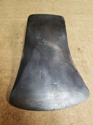 Vintage Cruso Forged Steel Single Bit Axe 3.  5 Pounds,  7 1/2  Wide 5  Cutting