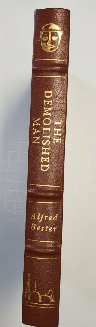 Easton Press The Demolished Man by Alfred Bester Notes Science Fiction 1986 2