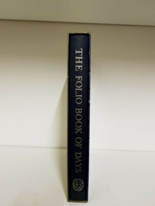 Folio Society First Edition - The Folio Book Of Days 2002 (a4)