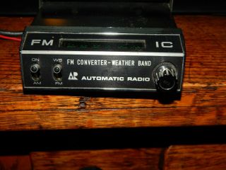 Vintage Automatic Radio Fm Convertor Fwc - 2012 Radio Converter