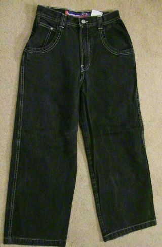 Size 14 - Vintage Jnco Loose Fit Wide Leg Jeans - 26 X 27 Angry Cat