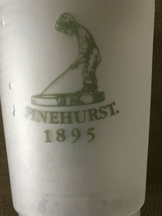 4 Pinehurst Golf Plastic Cups