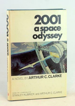 Arthur C Clarke 2001 A Space Odyssey Stanley Kubrick Film Hardcover W/dustjacket