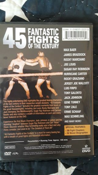 BOXING GREAT WORLD CHAMPIONSHIP FIGHTS DVD 2