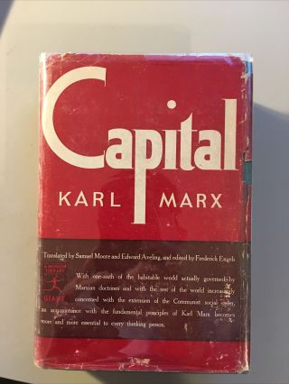 Capital By Karl Marx - Modern Library