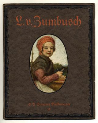 Kunst Grafik Jugendstil München Ludwig von Zumbusch Seemann Kunstmappe 1910 2