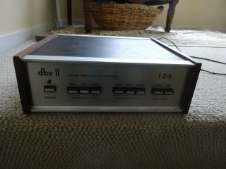 Vintage Dbx Ii 124 Noise Reduction System 4 Channel