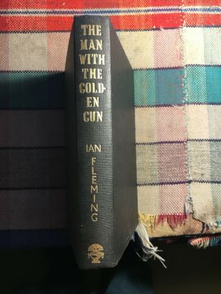 Man With The Golden Gun By Ian Fleming.  May 1965,  (james Bond 007)