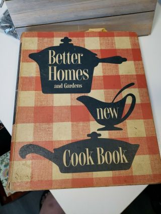 Better Homes And Garden Cookbook First Addition Seventh Printed 1953