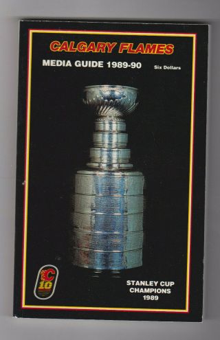1989 - 90 Calgary Flames Media Guide