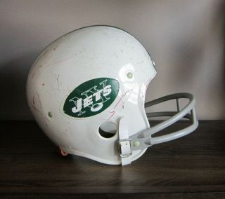 Vintage Ny Jets Football Helmet Hnfl Rawlings Small