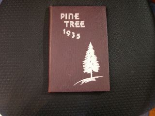 1935 Concord State Teachers College Yearbook " The Pine Tree ",  Athens,  Wv