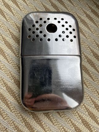 Platinum Catalytic Gk - 1 Hand Warmer Pocket Heater Ussr Vintage