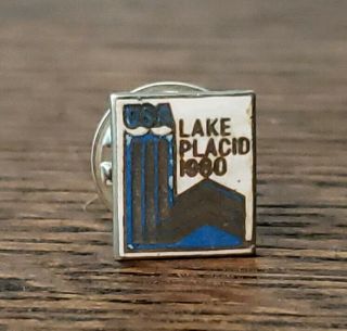 1980 Lake Placid Olympics Czechoslovakia Pin Badge Winter Olympic Games