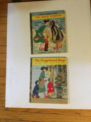The Magic Compass Mary And The Gingerbread Shop Mary Poppins Golden Books
