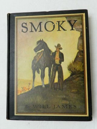1929,  Smoky The Cow Horse By Will James,  Hb Scribner 