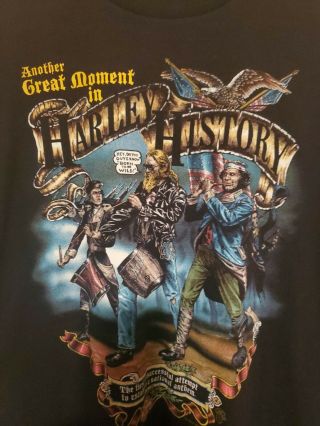 Harley Davidson Mens Vintage Short Sleeve T - Shirt