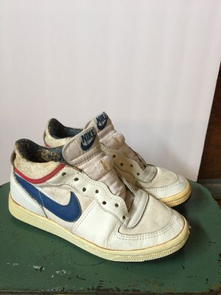 Nike Air Force Vintage 80’s Low Tops Size 3.  5 M 3