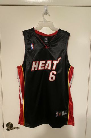 Lebron James Miami Heat Adidas Jersey Size Mens 52