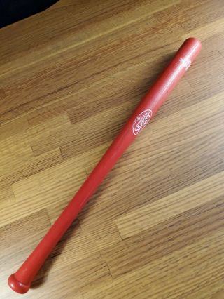 St Louis Cardinals 18” Louisville Slugger Baseball Bat Red Mlb Bat Mini Bat