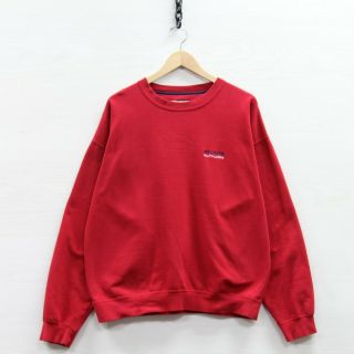 Vintage Chaps Ralph Lauren Sweatshirt Crewneck Size Medium Red Embroidered
