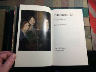 Folio Society: The Brontes,  A Life in Letters,  Juliet Barker,  2006 3