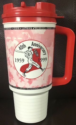 Chicago White Sox 1959 1999 40th Anniversary Go - Go Sox Sga Thermal Cup
