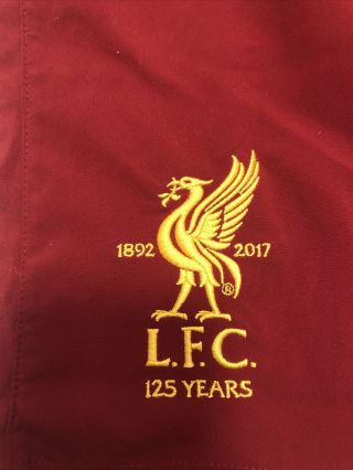 Balance Liverpool LFC Soccer Club Red Shorts Size Youth Large 2017/2018 3