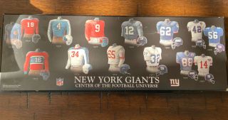 Nfl York Giants Evolution History Of The Uniform Plaque 15.  25” X 5.  25”